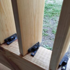 20szt Uchwyty do ruchomych zaluzji ogrodowych pergoli 11mm
