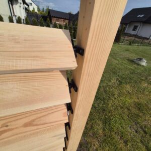 20szt Uchwyty do ruchomych poziomych zaluzji ogrodowych pergoli 16mm